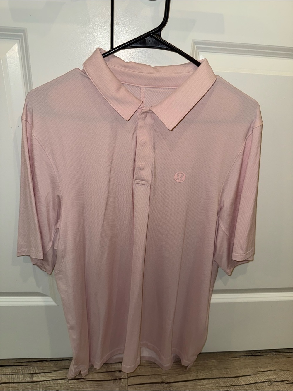 lululemon athletica Pale Pink Men's Performance Polo
